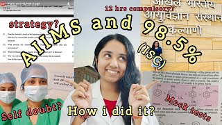 Getting an AIIMS and Scoring 98.5% in BOARDS🎯, How did I do it?🤔 #neet #boards2025 #neet2025 #aiims