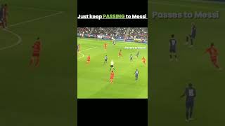 Just Keep Passing to Messi....