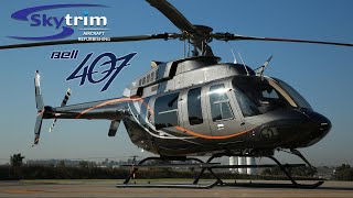 Skytrim Bell 407 Helicopter (4K)