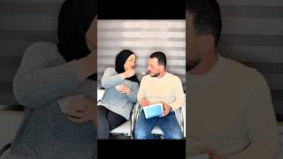 Husband Unexpected Reaction in  Eating Challenge #YouTubeShorts #Funny