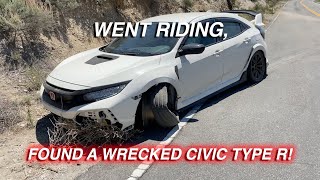 Found a Crashed Civic Type R | Canyon Run MT-10 and GSXR 600