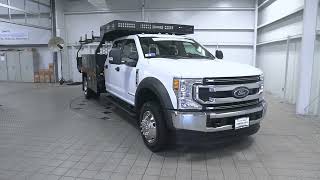 T4283 21 Ford F 550   White