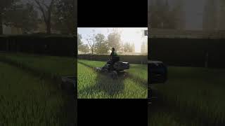 Mowing Tall Grass With Knight OFE22 Electric Mower #mowing #cuttinggrass