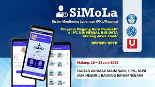 Hasil Project Magang Industri - Aplikasi SiMoLa - Sistem Monitoring Lapangan PKL/Magang