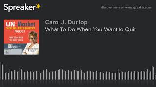 E|142 What To Do When You Want to Quit