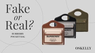 Оригинал или подделка: Burberry Pocket Bag