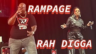 RAMPAGE / RAH DIGGA "FLIPMODE SQUAD" Performing Live At Coney Island, Brooklyn, NY 2023