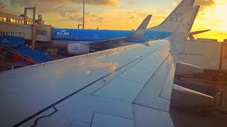 KLM Flight Report : KL1610 Istanbul to Amsterdam Boeing 737-800 SamyTravels