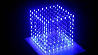 8 x 8 x 8 LED Cube