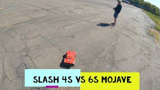 #83 ARRMA MOJAVE vs LOSI SUPER BAJA REY , 6S & 4S