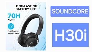 SOUNDCORE H30i BLUETOOTH HEADPHONES ( ANKER ) review.