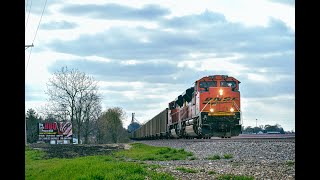 A Day Around The Galesburg Area on The BNSF