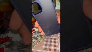 Iphone back cover (blue) #iphone #unboxing #shorts #short #cover