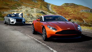 2017 Aston Martin DB11 vs 2017 Bentley Continental Supersports - Forza Horizon 4