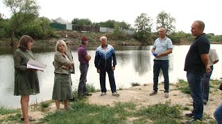 Центральный пруд села Верхососна прошёл общественную приёмку после очистки