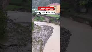 Ancora maltempo in Romagna, allerta rossa per oggi 3/10/24 #maltempo #romagna #allertameteo