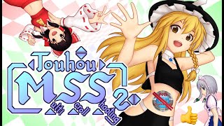 Touhou Multi Scroll Shooting 2 Gameplay 60fps no commentary