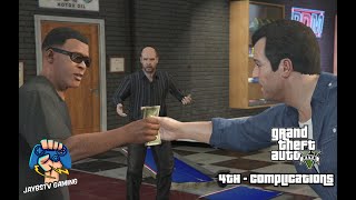 GTA V - 4th Mission - Complications | NO COMMENTARY