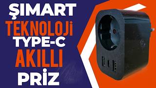 ŞIMART Teknoloji Wifi Güç Ölçer USB Type-C Akıllı Priz İncelemesi