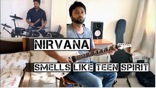 Nirvana | Smells Like Teen Spirit | Guitar and Drums Cover | Sandeep Kamath