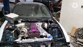 Nissan GT-R R33 skyline engine RB 26 twin turbo charger 🔥 stock engine 🔥 Nissan Silvia engine 2jz