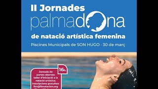 2as JORNADAS PALMADONA DE NATACIÓN ARTÍSTICA FEMENINA. Resumen