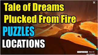 All puzzles from Tale of Dreams Plucked From Fire Quest | Genshin 5.0