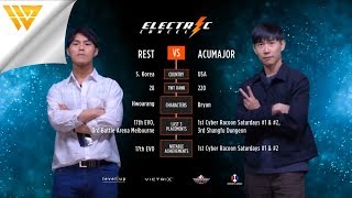 ACUMAJOR VS REST Tekken 7 Electric Cancel