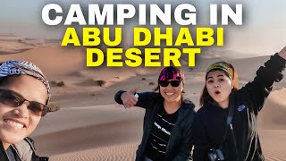 DESERT CAMPING IN ABU DHABI: WHAT TO EXPECT WHILE CAMPING OFF-ROAD IN THE UAE | PART 2 | VLOG #123