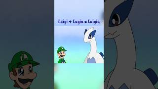 Luigi + Lugia = Luigia🦐 (Time Lapse Meme)