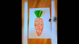 Весела морквинка🥕🥕🥕 #art #ideas #diy #fypyoutube #drawing #painting #fypシ #craft #handmade #viral