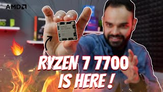 AMD's Answer To Intel Is Cheap! AMD Ryzen 7 7700 Is Here With Prism Stock Cooler!Review & Benchmarks