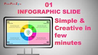 How to make creative & interactive #INFOGRAPHIC SLIDE 01🔥🔥🔥🔥 | #powerpoint #powerpointzone #tutorial