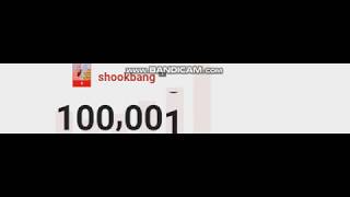 shookbang hitting 100k subscribers