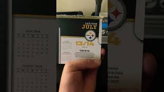 Steelers fact/trivia 7/13/24 & 7/14/24