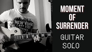 U2 - MOMENT OF SURRENDER (guitar solo)