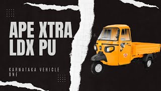 APE XTRA LDX PU | 2019 | SINGLE OWNER | SHIVAMOGGA #driver #karnataka