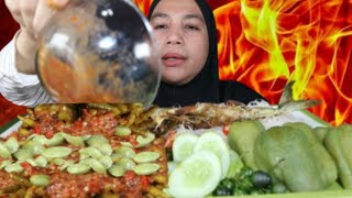 CEKER MERCON, BIHUN, SAMBEL TERASI SADIS N LALAPAN RASANYA MELEDAK DI MULUT ‼️🔥😭