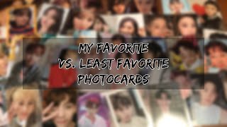 My Favorite Vs. My Least Favorite Photocards From Every Kpop Group I Collect