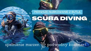 Pierwsze nurkowanie z butlą - Scuba diving do 10 metrów