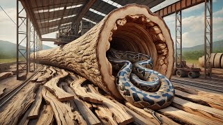 Top Wood Cutting Sawmill Machines at Work in Perth, Australia ‼️ Monster Machinery in Action