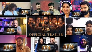 ARM Trailer Reaction Mashup #tovinothomas #krithishetty #ajayanterandammoshanam