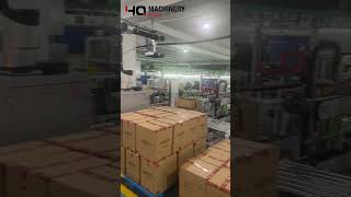 carton erector packing and Robot Palletizer machine YQ #automaticpackingmachinery