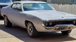 1971 Plymouth Satellite 360 Magnum Swap SHAKE-DOWN!!