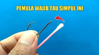 TERNYATA INI FUNGSI COTTON BUD ! Cara mengikat mata kail