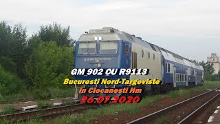 Diesel Power!GM 902  cu R9113 Bucuresti Nord-Targoviste in Ciocanesti Hm