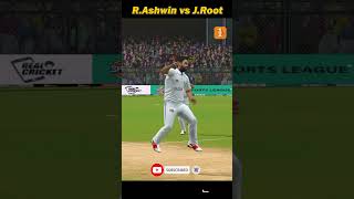 R.Ashwin vs J Root || R.Ashwin Bowling || RC24 #trending #viral #ytshorts #shorts