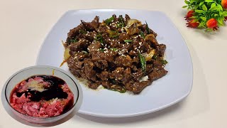 RESEP DAN CARA MEMASAK DAGING SAPI | DAGING SAUS TERIYAKI