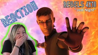 KANAN NOOOO!!!! Star Wars Rebels 4x10 "Jedi Night" - reaction & review