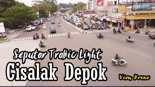 Seputar Lampu Merah CISALAK DEPOK | View Drone